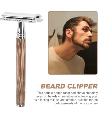Lurrose Safety Razor Set - Double-Sided Beard Cutter & Mustache Trimmer | International Shipping - Buy Online on GoSupps.com