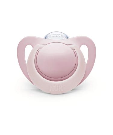 NUK Orthodontic Pacifier for Babies 0-2 Months - 2 Pack | Soft Silicone & BPA Free - Buy Online on GoSupps.com