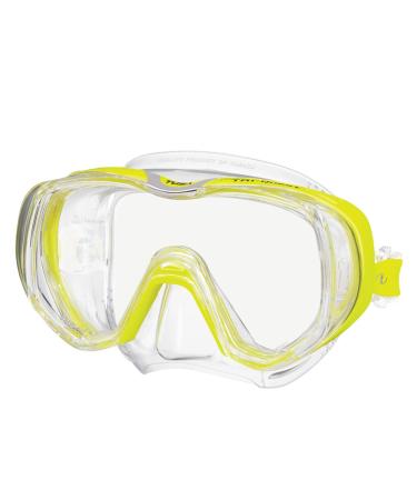 TUSA M-3001 Freedom Tri-Quest Scuba Diving Mask Flash Yellow