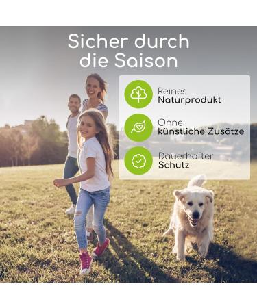 Zeckguard Natural Spot On - Organic Protection for Dogs & Cats with Coconut Oil & Black Cumin Oil | Long-Lasting Z Season Defense - Buy Online on GoSupps.com