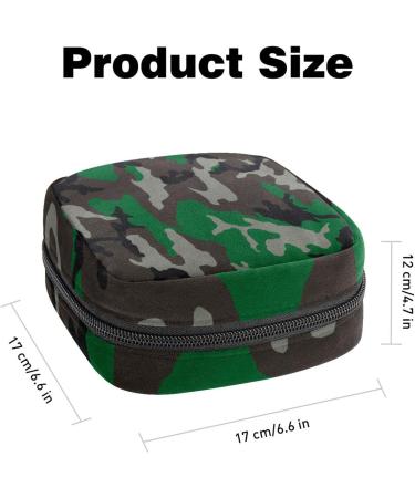 Women's Bonds Stilling Pockets: Camouflage Portable Period Kit - Stylish & Functional Feminine Product Bag - Buy Online on GoSupps.com