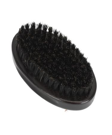 Beard brush beard brush for men beard care brush () beech wood firm bristles oval shape