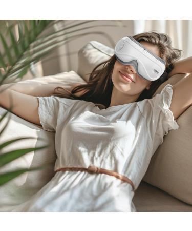 VEVOR Eye Massager with Heat & Remote Control | Bluetooth Eye Care Mask for Strain & Dry Eyes | 5 Modes 180 Foldable - Perfect Gift for Mom/Dad - Buy Online on GoSupps.com