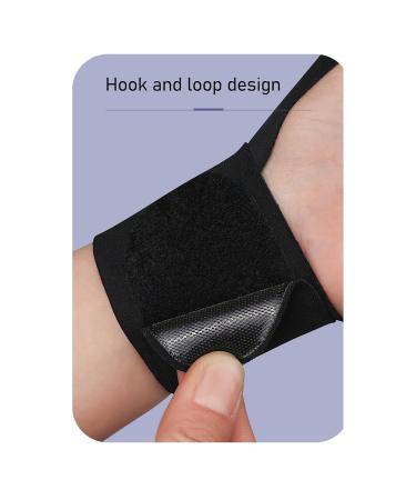 Thumb Wrap Guard | Lightweight Adjustable Thumb Support Brace for Sports - Black (Left Hand - Buy Online on GoSupps.com