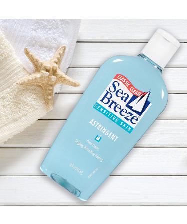 Sea Breeze Sensitive Skin Astringent 10 oz (Pack of 6) - Gentle Toner for Sensitive Skin - Buy Online on GoSupps.com