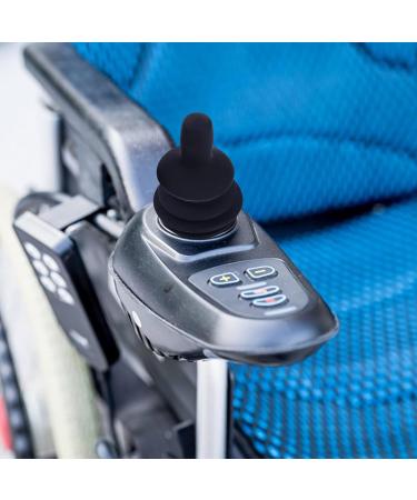 Wheelchair Joystick Button Cap Joystick Controller Knob 1Set Joystick Controller Knob and Gaiter Wheelchair Joystick Button Cap Black Joystick Knob Button Controller for Electric Wheelchair - Buy Online on GoSupps.com