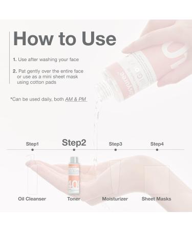 Cosyuree Collagen + Pepta-18 Vital Glow Toner pH 5.5 Toner pH Balancing Absorbing Boost Calming Skin Refreshing Hydrating Purifying Korean Skincare 200ml/6.76 fl.oz - Buy Online on GoSupps.com