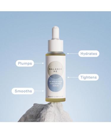 Balance Me Tri-Molecular Hyaluronic Serum | Anti-Aging Hyaluronic Acid Face Serum 30ml - Shop Internationally - Buy Online on GoSupps.com