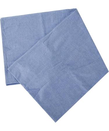 Buy Verdant Touch Cotton Bed Sheet Cover - Massage Spa Couch with Face Breathing Hole - Navy Blue | International Shipping Available - Buy Online on GoSupps.com