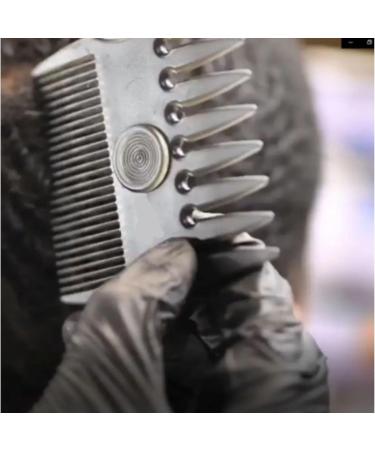 Totex Styling Powder 20g | Magic Volumizing Thickening Dust | Ultra Strong Matte Look & Styling 2 in 1 Fine/Coarse Tooth Rotating Comb Texturizing & Grooming in Grey - Buy Online on GoSupps.com