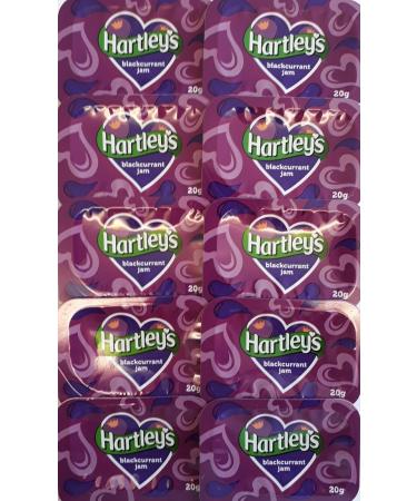 10 x 20g Hartley's Blackcurrant Jam Portions