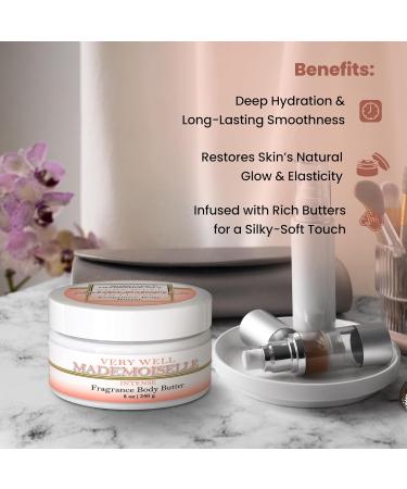 MOBETTER FRAGRANCE OILS Very Well Mademoiselle Intense Women Fragrance Body Butter 8 Oz - Buy Online on GoSupps.com