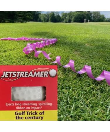 Exploding Golf Balls 4 Pack - Gag Gift Set with Smoke, Water, Ribbon & Surprise Effects - Buy Online on GoSupps.com