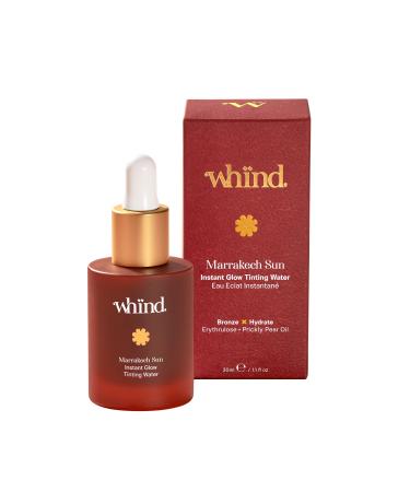 Sun Tinting Water Self Tanning Drops Lightweight Liquid Glow Bronzing Drops Instant Tan Glow Serum for Face with Hyaluronic Acid & Glycerin for a Natural Tan 30ml