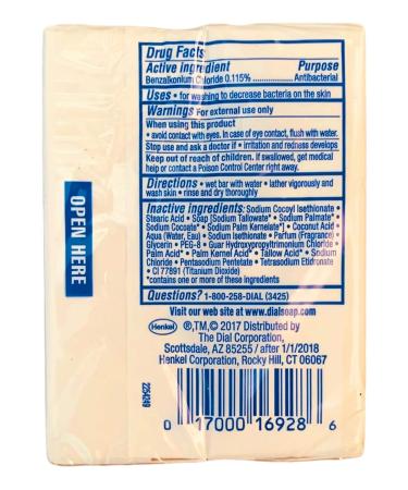 Dial Complete Coconut Milk Beauty Bar Soap - Moisturizing & Antibacterial - 6 Bars Total - Buy Online on GoSupps.com