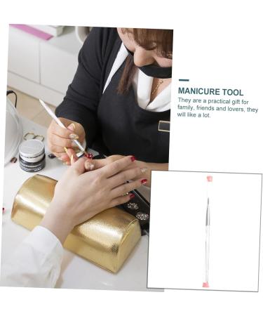 FRCOLOR Nail Pen drawing polish brush nail paint brushes for nail art acrylic nail art brush foundation brush nail polish brushes builder brushes manicure pen Nail Brush abs 16.3X0.8X0.8CM Colorful 1 - Buy Online on GoSupps.com