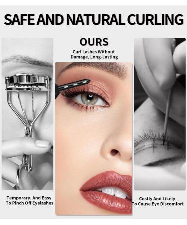  Heated Eyelash Curler BUV Electric Eyelash Curler with Type-C Fast Heating Eye Lash Curler with 2 Heating Modes Anti-Burn Lash Curler No Harm to Lashes - Buy Online on GoSupps.com