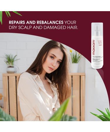 Maxxam Hair & Scalp Mender Leave-in Spray - Moisturizes & Rejuvenates Dry Scalp & Damaged Hair | Alcohol Free | 8 Fl Oz - International Shipping Available - Buy Online on GoSupps.com