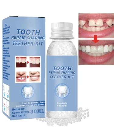 Temporary Tooth Filling Tooth Filling Repair Kit Moldable False Teeth Temporary Teeth Replacement Kit Tooth Repair Kit for Temporary Filling Tooth Filler Tooth Repair Granules Fake Teeth Repair Beads
