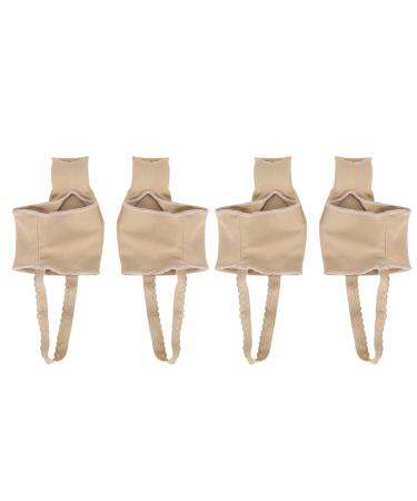 Hallux Valgus Corrector Toe Separator Hallux Corre Toe Separator 2 Pairs Hallux Valgus Bunion Corrector Big Toe Separator Sleeve Foot Care Correction Tool(L)