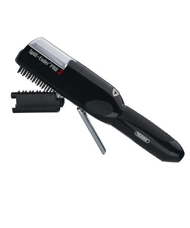 Split Ender Pro 2 Hair Breakage Tool Automatic Cut Split End Remover, Trimmer for Broken, Dry, Damaged, Brittle and Frizzy Split Ends, Men & Women Healthy Beauty Personal Care - Black