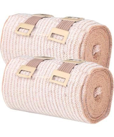 KALLORY 10 Rolls Sports Cohesive Gauze Tape - Breathable Self-Adherent Wrap for Foot & Hair | Tensor Stretch Cotton Headgear - International Shipping Available - Buy Online on GoSupps.com