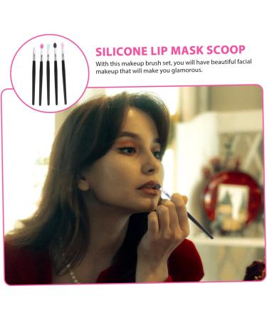 DRESSOOS 15 Pcs Silicone Eyeshadow Brush Lipstick Applicator Creme Eyeshadow Stick Makeup Plastic Handle - Buy Online on GoSupps.com