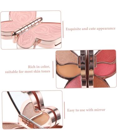 Didiseaon 3 Pcs Eyeshadow Palette Blush Multi-functional Girl Cosmetics Makeup Abs Koi Carp Miss Portable - Buy Online on GoSupps.com
