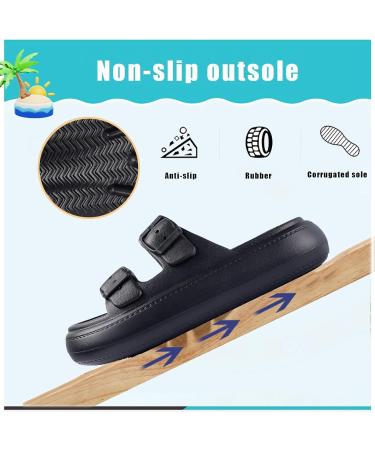 Sistke Children's Flip-Flop Slippers | Summer Bathing & Shower Slides for Girls | Black 27/28 EU Beach Sandals - Buy Online on GoSupps.com
