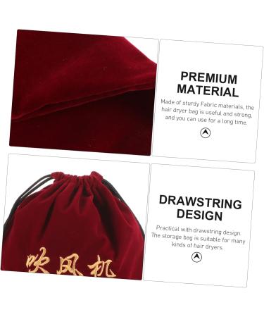 Didiseaon 3 Pcs Hair Dryer Storage Bag Travel Hair Dryer Blow Dryer Bag Storage Bag for Hair Dryer Drawstring - Buy Online on GoSupps.com
