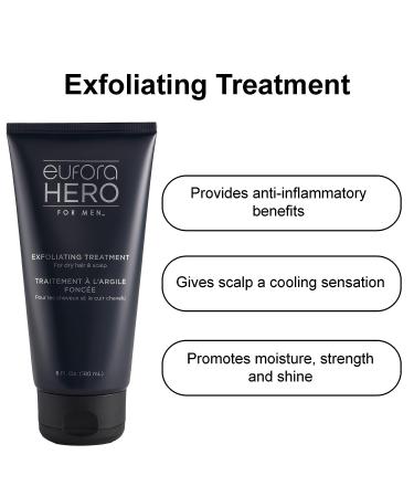 Eufora Hero For Men Exfoliating Treatment 6oz - Gentle Skincare Solution - Buy Online on GoSupps.com