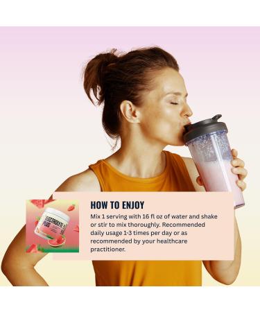 Dr. Ashley Wellness Electrolyte Plus Powder Drink Mix | Full Spectrum Electrolytes Gluten Fee and Zero Sugar for Max Hydration | 30 Servings (30 Serving, Strawberry Paradise) - Buy Online on GoSupps.com