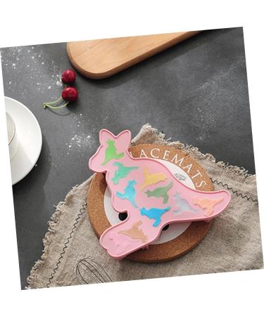 OUNONA 6 Pcs Kangaroo Baking Mold Cupcake Mold Dessert Trays Reusable Silicone Ice Maker Silicone Soap Molds Creative Mold Animal Baking Molds Gummy Molds Silica Gel Chocolate Mold Ocean 19.8X15X2CMx3pcs Random Colorx3pcs - Buy Online on GoSupps.com