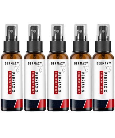 Dermax Psoriasis Treatment Spray 30ml Psoriasis Treatment Spray Helps to Soothe Skin (5 PCS)