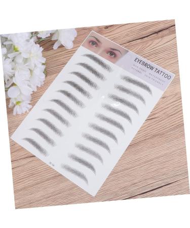 Beavorty 6 pcs 3d eyebrow stickers 4d hair- like eyebrows eyebrow tattoo stickers Woman Man Makeup Tool - Buy Online on GoSupps.com