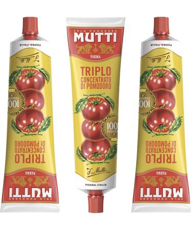 Tomato Puree Bundle with Mutti Triple Concentrated Tomato Puree 200g x3 (Pack of 3) - Buy Online on GoSupps.com