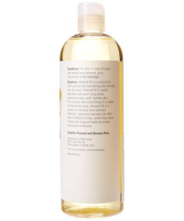 Buy Now Foods Almond Oil 48oz | Premium Quality Carrier Oil for Skincare & Cooking | Fast International Shipping - Buy Online on GoSupps.com