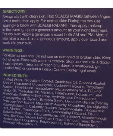 MAGIC Moisturizing Face Treatment by Scalisi - Hydrating & Repairing Skin Care Cream for All Skin Types - International Shipping Available - Buy Online on GoSupps.com