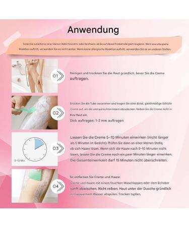  Generisch 150ml hair removal cream for intimate areas of the face legs and underarms gentle formula comfortable hair removal cream hair removal cream for the bikini area - Buy Online on GoSupps.com