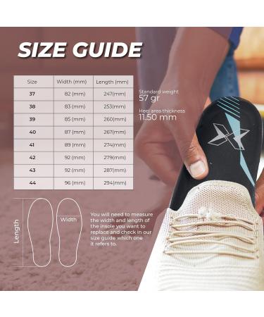 Picsil Ergonomic Orthopedic Sports Insoles for Foot Pain Relief & Plantar Fasciitis - Optimal Support for Men & Women - Buy Online on GoSupps.com
