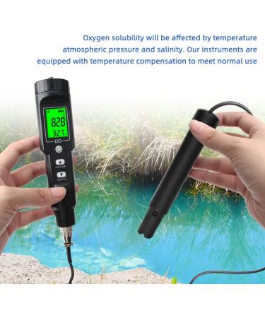 Digital Dissolved Oxygen Meter | 0.0 40.0 mg/l Analyzer for Aquaculture Pools & Beverage Testing - Buy Online on GoSupps.com