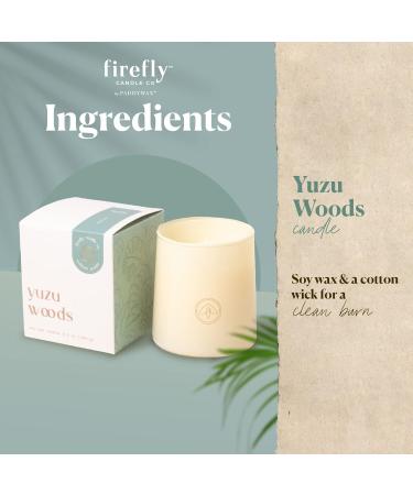Buy Paddywax Scented Candles | Firefly Flourish Collection | Yuzu Woods Soy Wax Candle - International Shipping - Buy Online on GoSupps.com