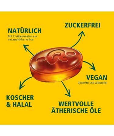 Ricola Original Herbs Candies - 50g Sugar-Free & Vegan Swiss Herbal Treats with 13 Alpine Herbs - Buy Online on GoSupps.com
