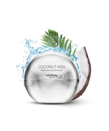 VITABAY COCONUT KISS Moisture cream Face Women 50ml - Face Cream For very dry skin with coconut fragrance - Moisturizer face cream - with dry heating air - Face cream winter women