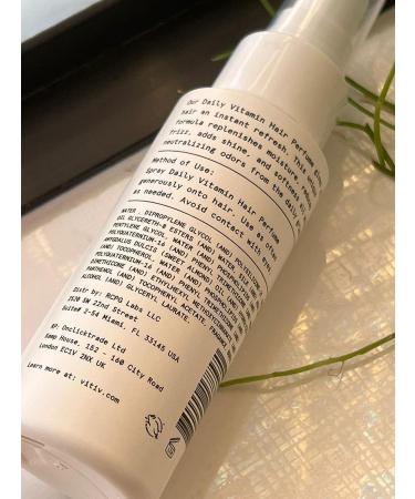 VITIV Daily Vitamin Hair Perfume - Long Lasting Fragrance for Refreshed, Odor-Free Hair with Shine, Softness & Hydration 2.5oz - Buy Online on GoSupps.com