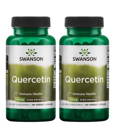 Swanson Quercetin 475 mg 60 Veggie Capsules