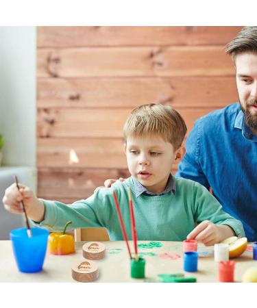 14Pcs Monthly Milestone Wood Discs Baby Milestone Discs for Photo Props Baby Shower Gifts Wooden Baby Monthly Milestone Cards - Buy Online on GoSupps.com