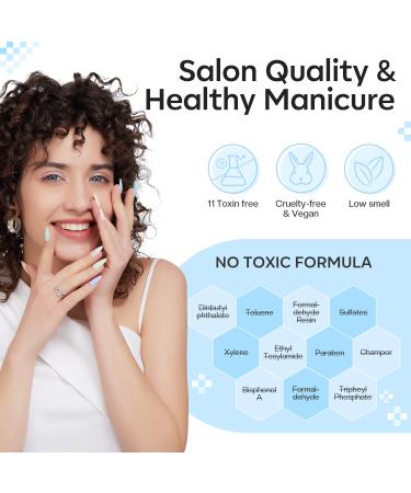 Modelones 59 Pcs Poly Nail Gel Kit Starter - Pastel Spring Colors Poly Nail Extension Gel with 6W Nail Lamp and Nail Art Accessories - Ideal for Beginners - Buy Online on GoSupps.com