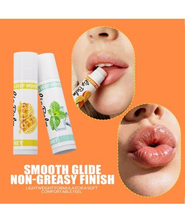 12 Flavor Natural Lip Balm Set Moisturizing Lip Care Variety Pack with Cherry Coconut Aloe Vera Honey & More Organic Hydrating Lip Moisturizer for Dry Cracked Lips Safe for All Ages - Buy Online on GoSupps.com