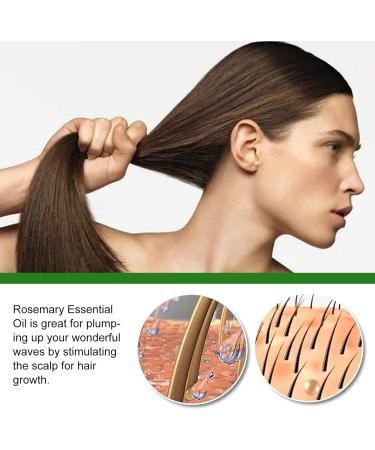 Shenrongtong Rosemary Oil for Hair Growth Rosemary Oil for Hair 30ML Organic Hair Serum to Nourish Scalp and Stimulate Hair Growth - Buy Online on GoSupps.com